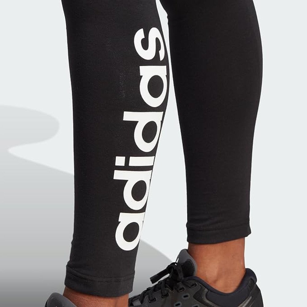 Adidas W Lin Leg Collants Femme Blanc/Noir