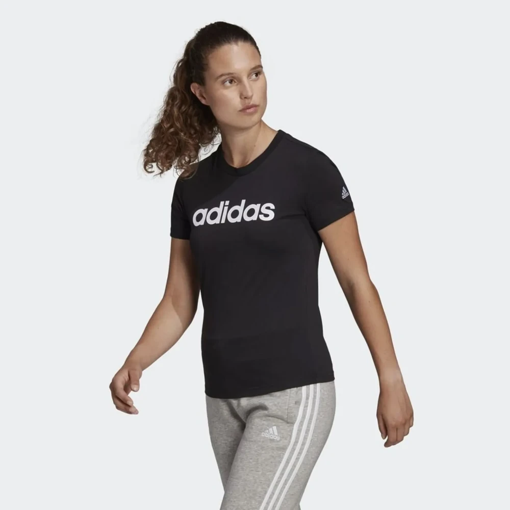 Adidas T-Shirt Loungewear - Black/White