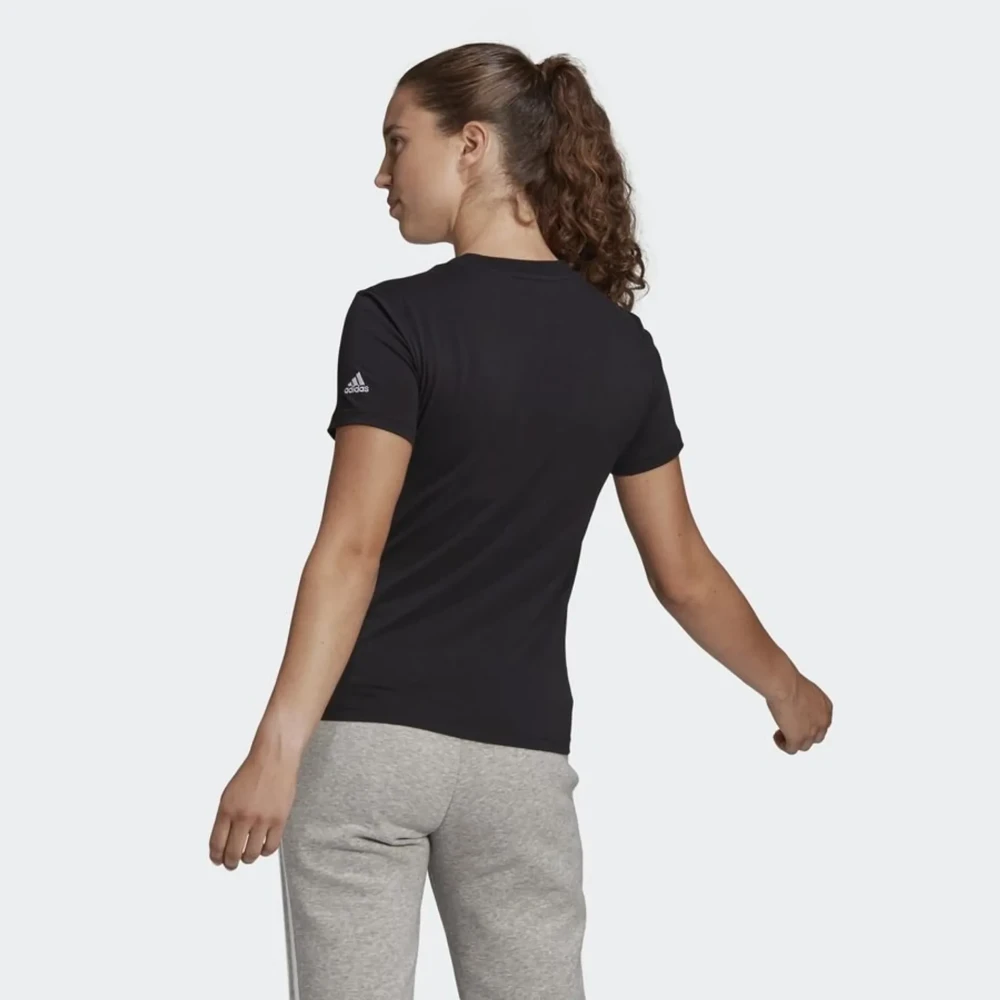 Adidas T-Shirt Loungewear - Black/White