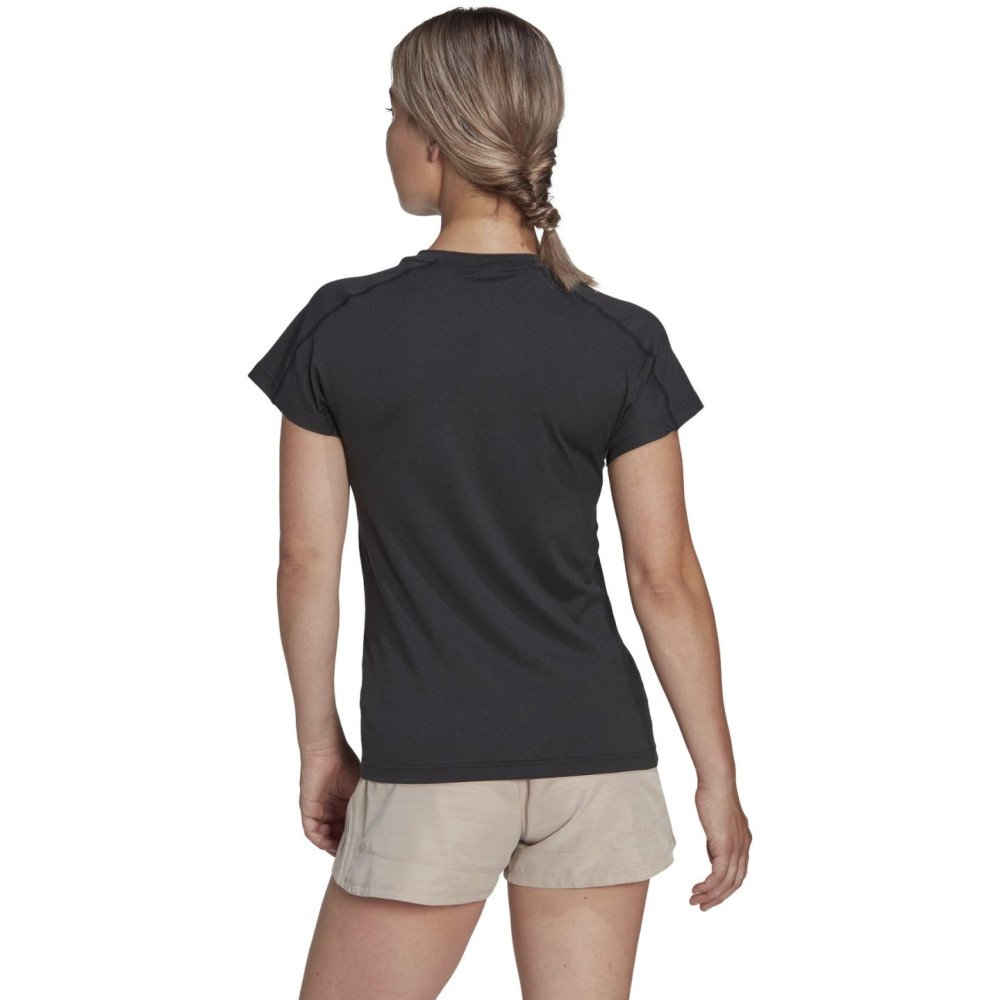 AEROREADY Train Essentials Minimal Branding V-Neck T-Shirt
