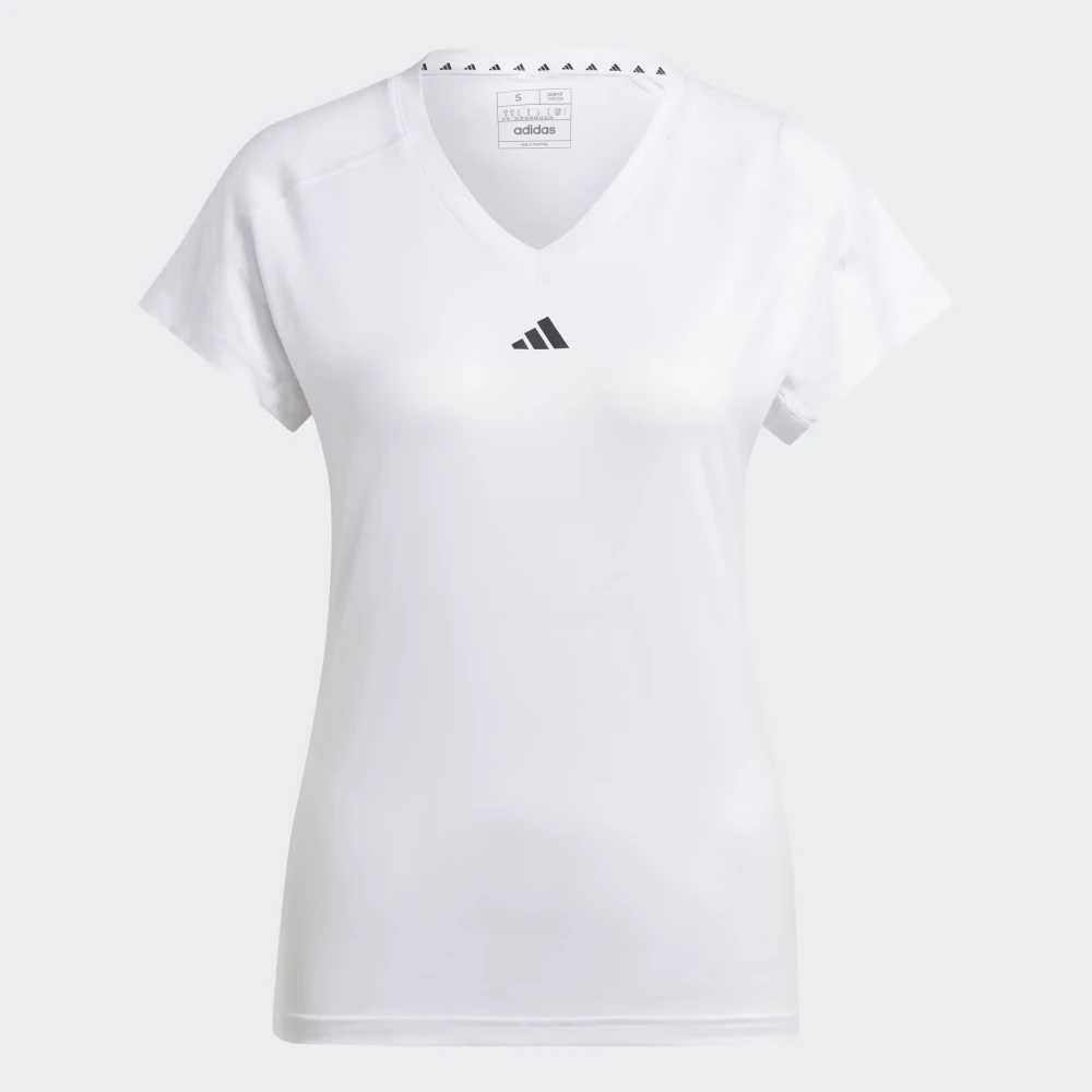 AEROREADY Train Essentials Minimal Branding V-Neck Tee