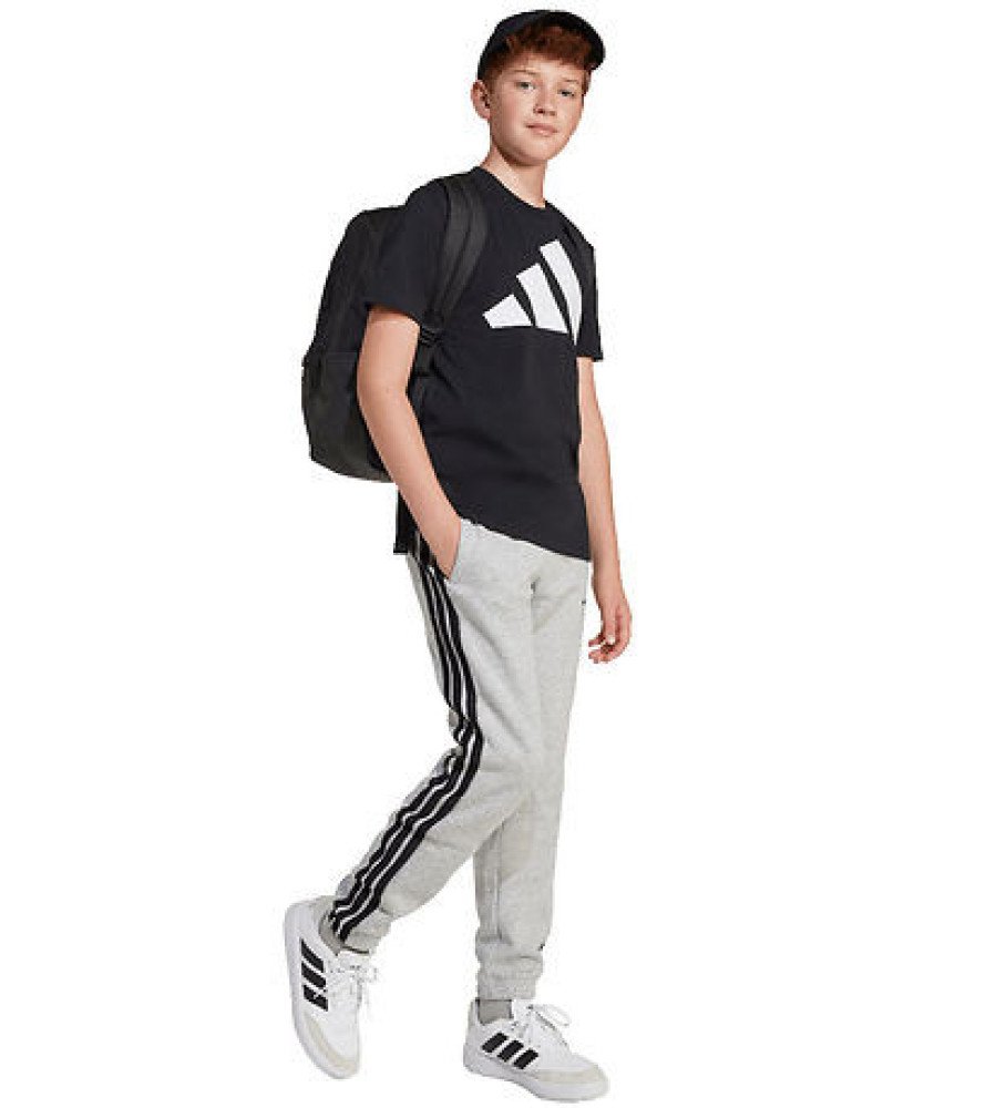 T-Shirt adidas Performance - J BL Tee 160 - Noir/Blanc av. Logo