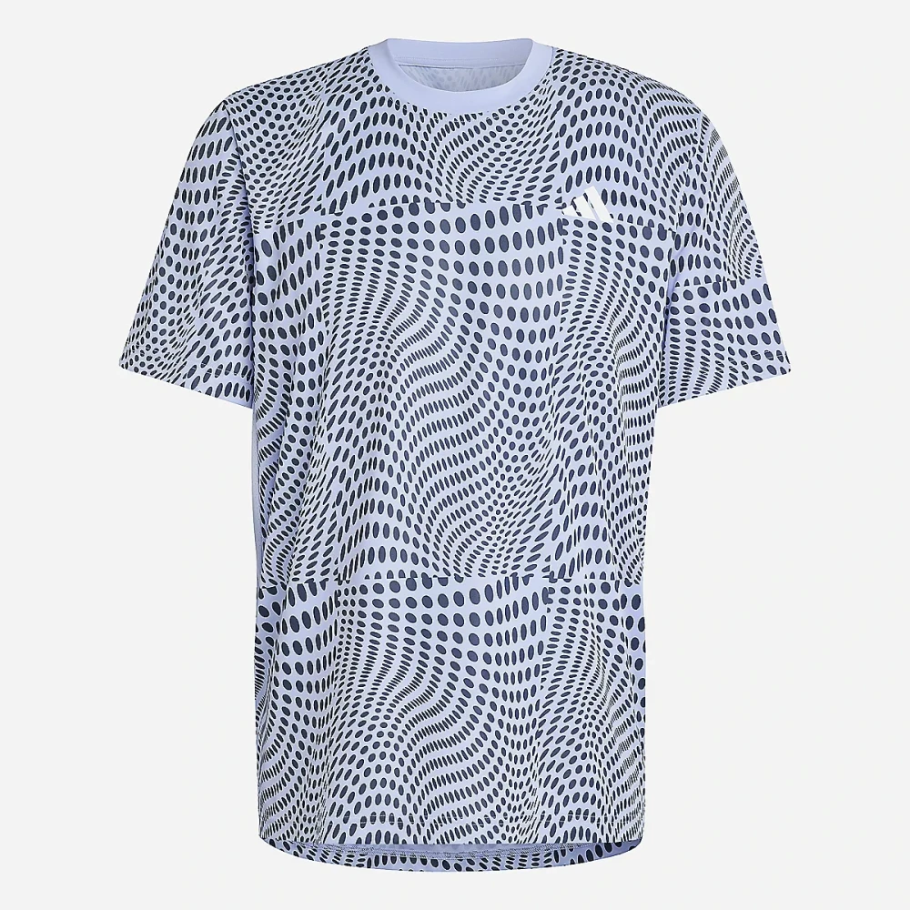 Tee-shirt de tennis homme Graphique Club Bleu