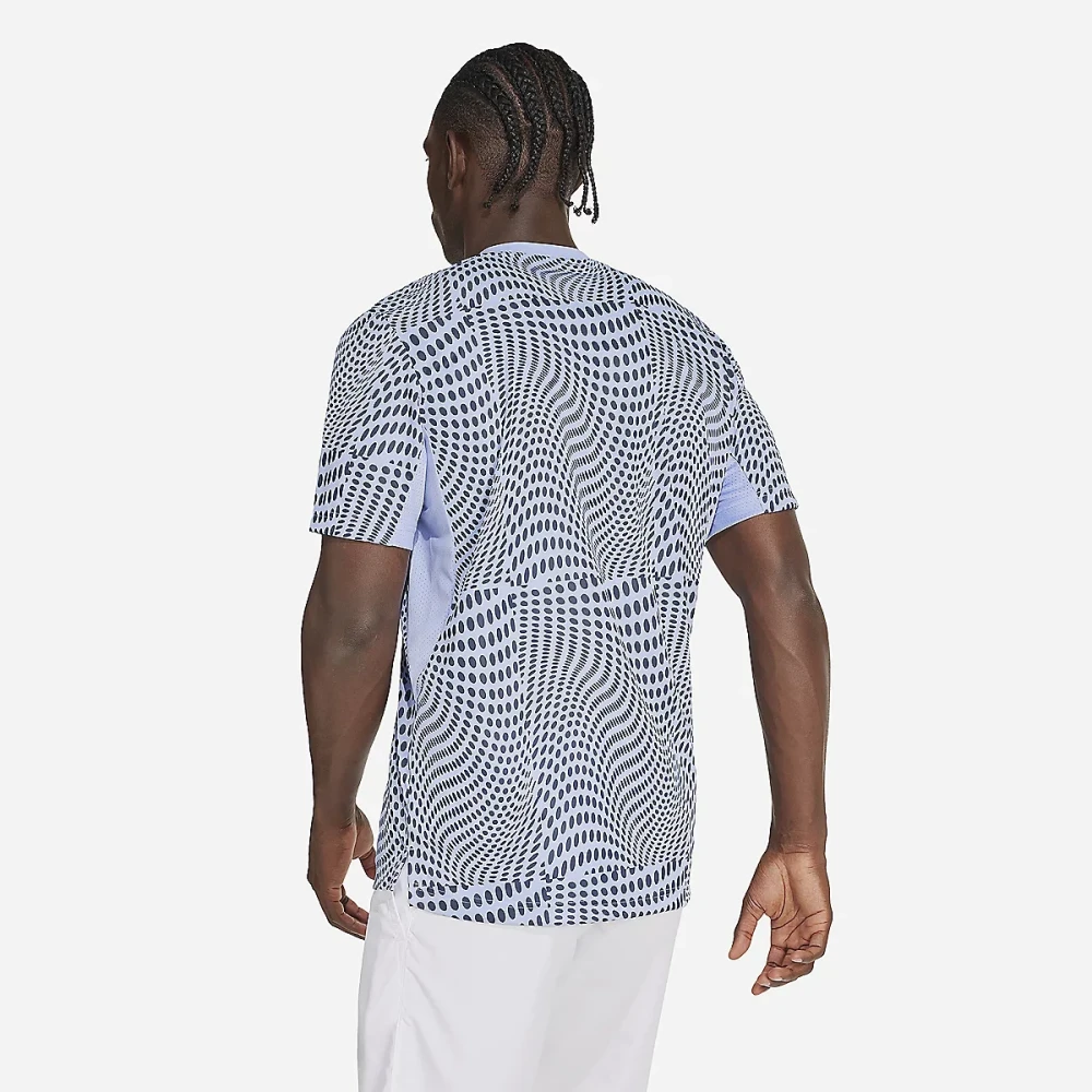 Tee-shirt de tennis homme Graphique Club Bleu