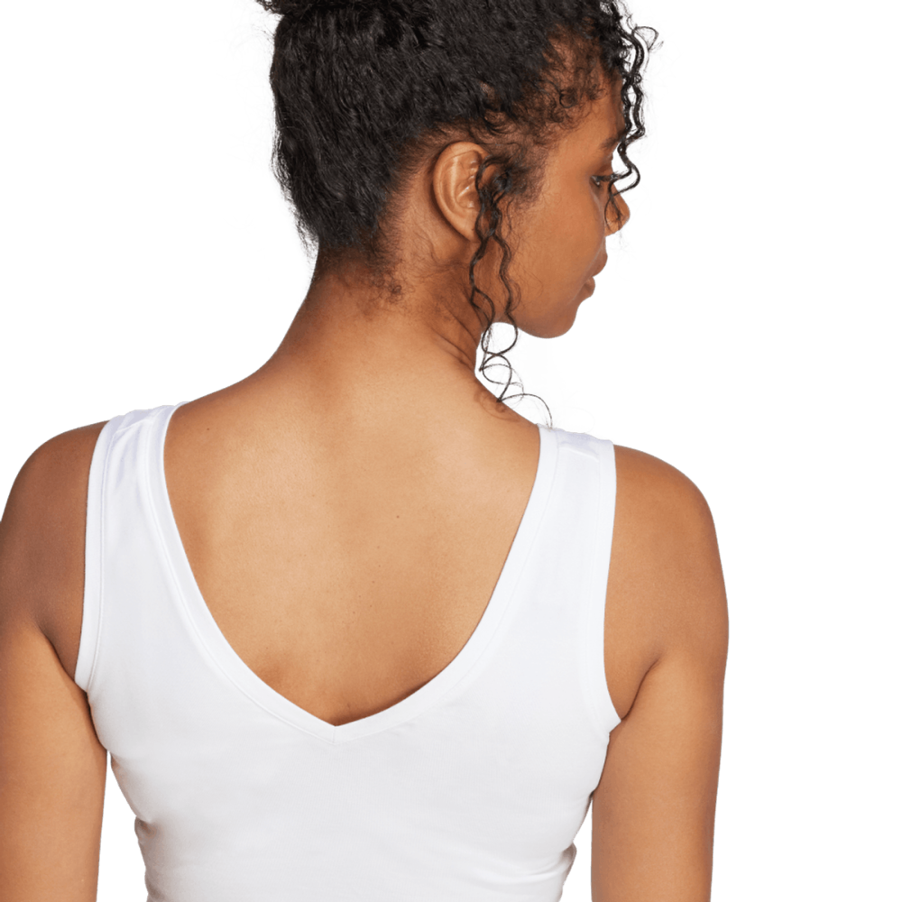 Adidas W Sl Sj Tk T-Shirt Manches Femme Blanc Lifestyle