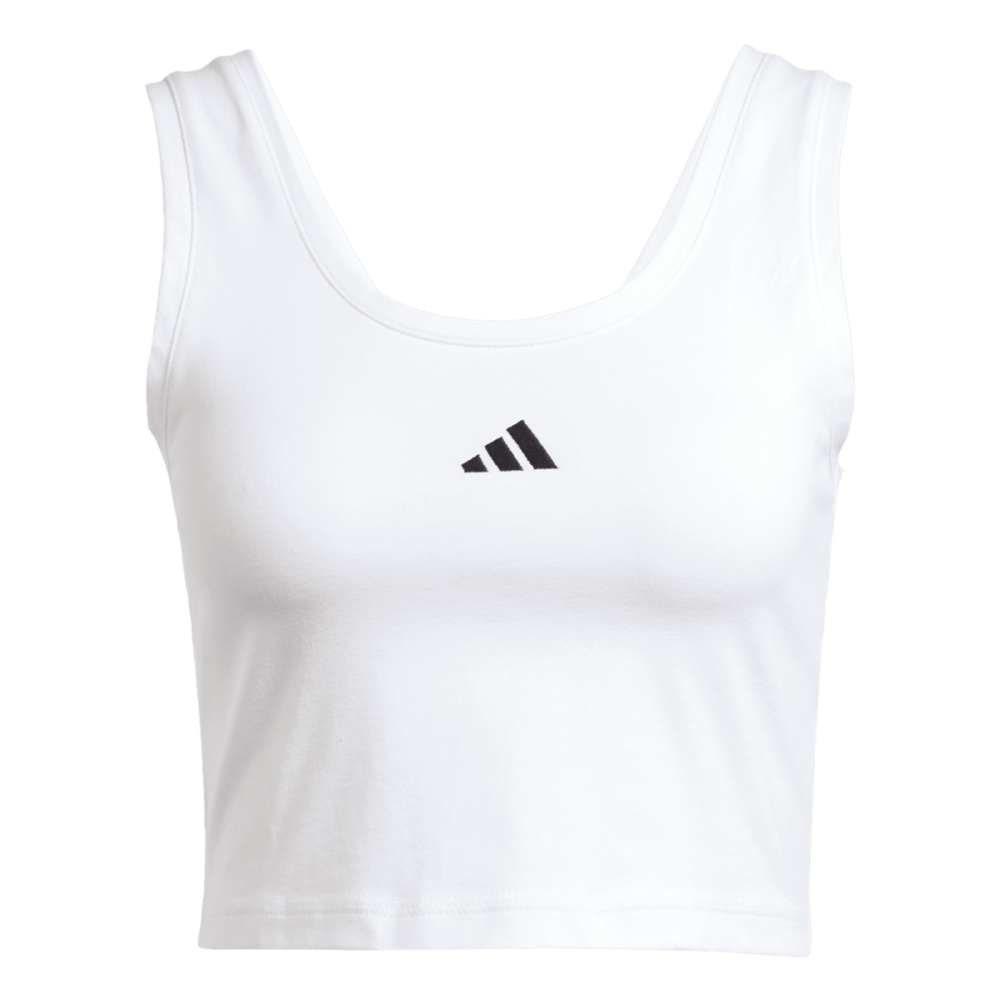 Adidas W Sl Sj Tk T-Shirt Manches Femme Blanc Lifestyle