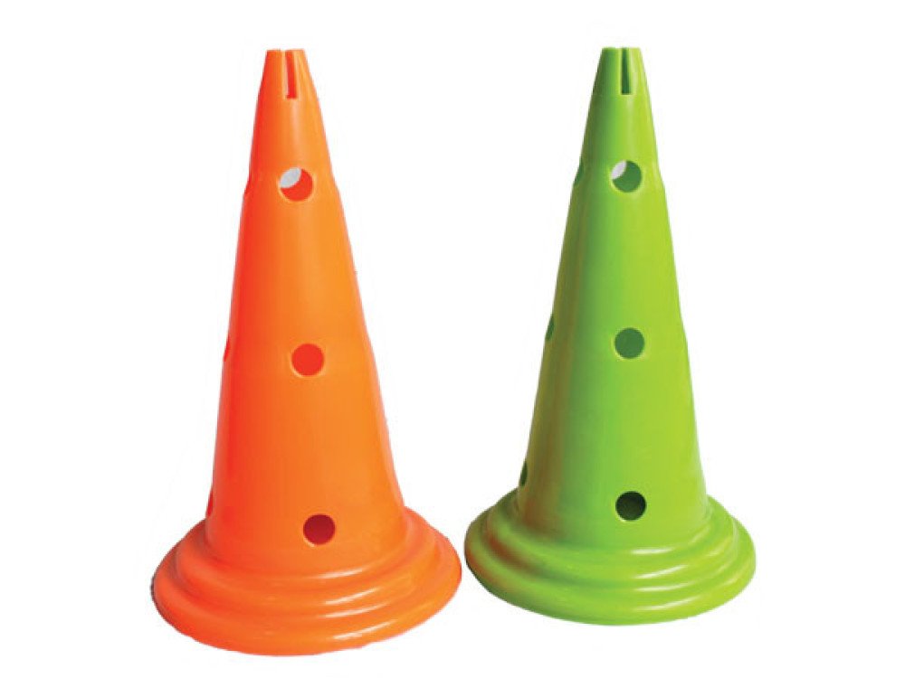 CÔNE DE MARQUAGE AVEC TROU 30CM