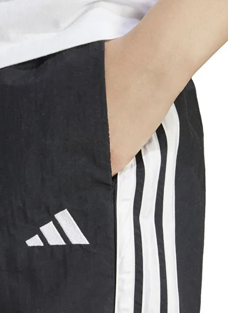 ADIDAS W 3S WV SHO Noir Taille élastiquée Coupe ample Short Femme