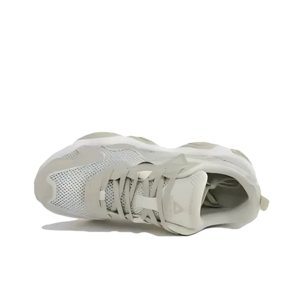 PEAK Breathable Low-Top Chunky Sneakers Women's White Khaki