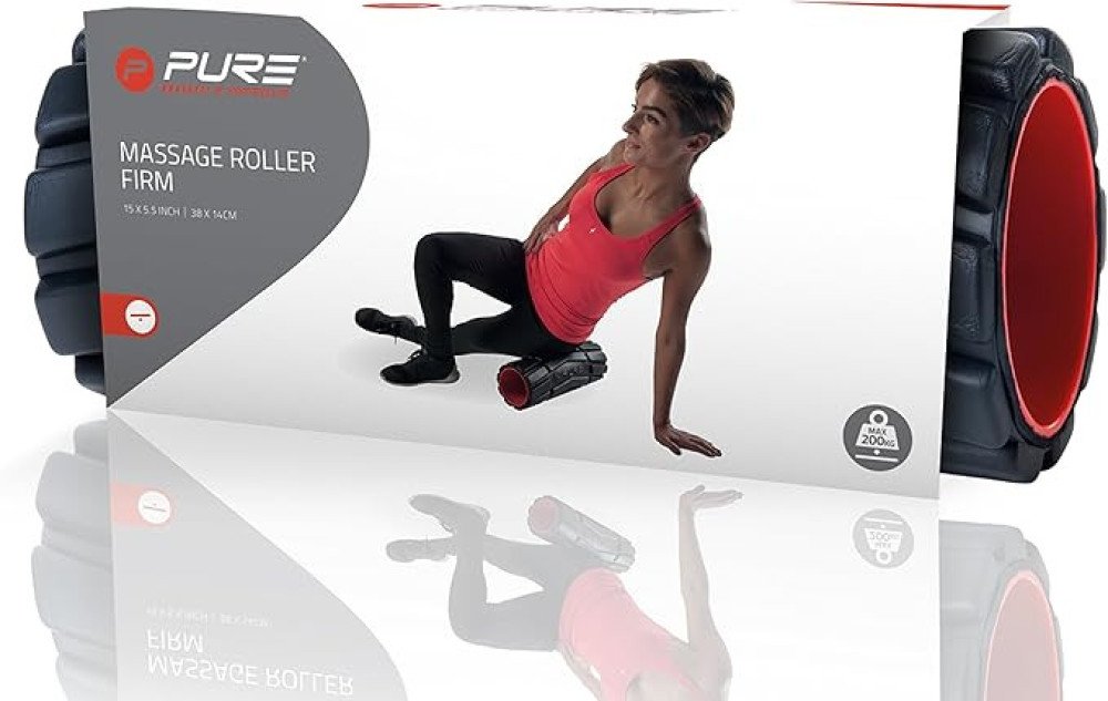 Rouleau de massage Pure2Improve Ferme - Noir