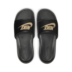 Nike Victori One Slide NOIR/MÉTALLIC OR