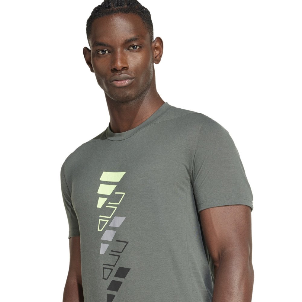 T-shirt adidas Aeroready D4t Logo Graphic