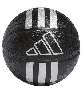 Adidas Performance Basketball - Taille 3 - Mini - Noir/Argent
