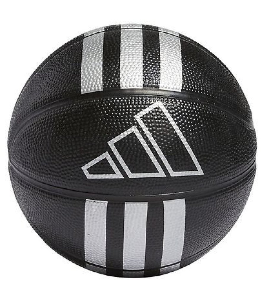 Adidas Performance Basketball - Taille 3 - Mini - Noir/Argent