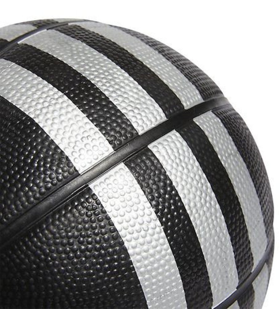 Adidas Performance Basketball - Taille 3 - Mini - Noir/Argent