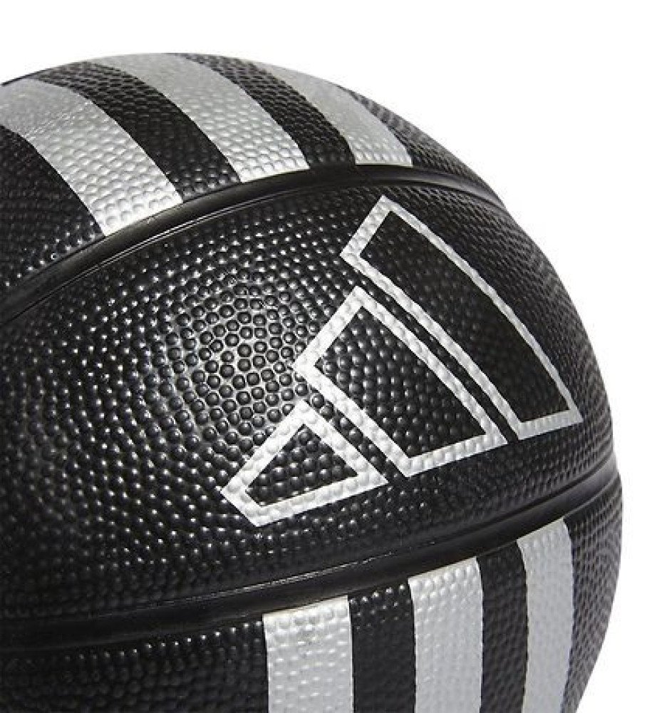 Adidas Performance Basketball - Taille 3 - Mini - Noir/Argent