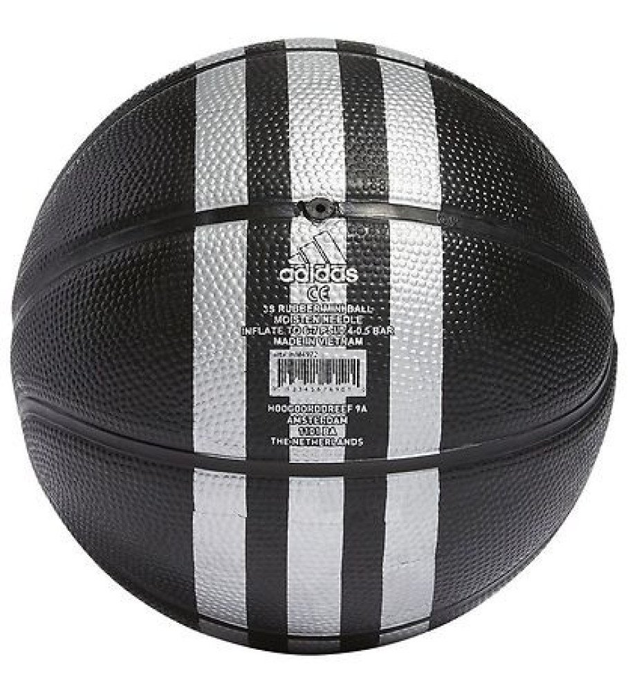 Adidas Performance Basketball - Taille 3 - Mini - Noir/Argent