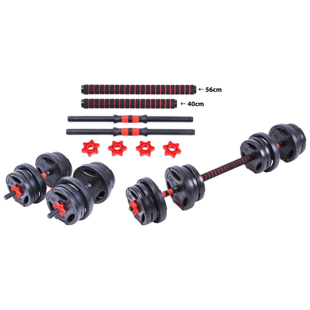 Set hybride d'haltères