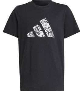 Tee-shirt à manches courtes fille graphique imprimé animal Rose