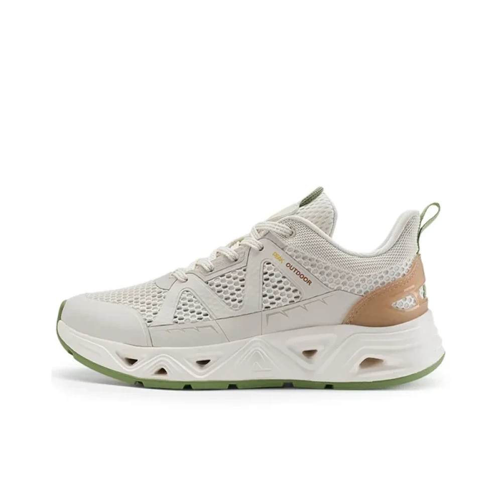 PEAK Cushioning Abrasion Resistant Breathable Slip Resistant Low Top Outdoor Shoes Women's Canvas White