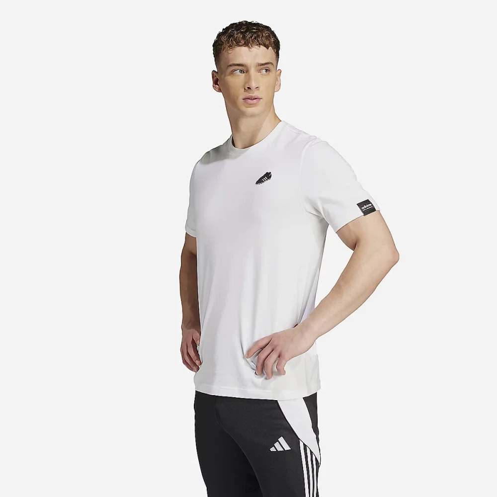 Tee-shirt de football homme graphique Copa Signature Blanc