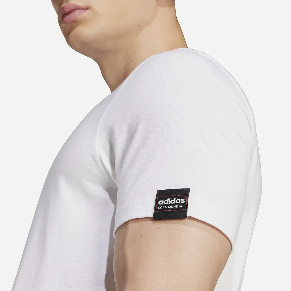 Tee-shirt de football homme graphique Copa Signature Blanc