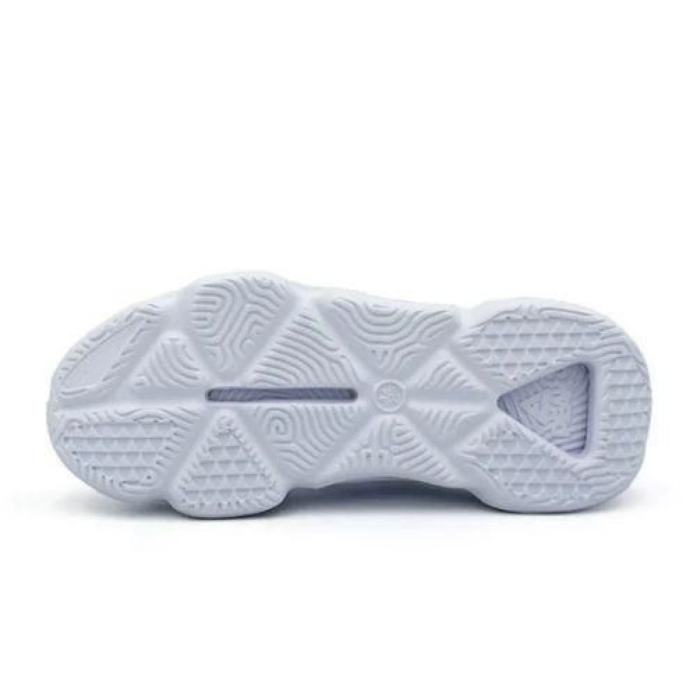 Peak Claquettes Femme - Blanc/Bleu