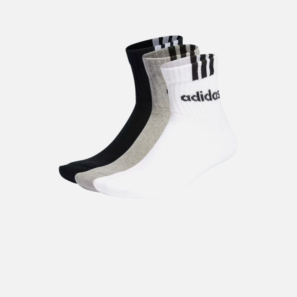 Adidas Chaussettes Mi-Haute C 3S Lin 3P