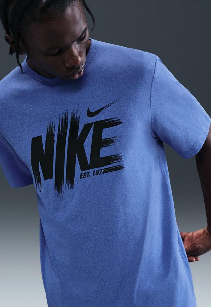 T-shirt d’entraînement UV Hyverse Dri-FIT - Coet Blue/Noir