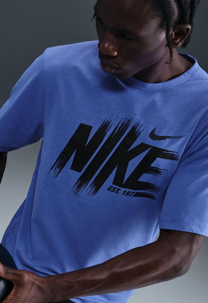 T-shirt d’entraînement UV Hyverse Dri-FIT - Coet Blue/Noir