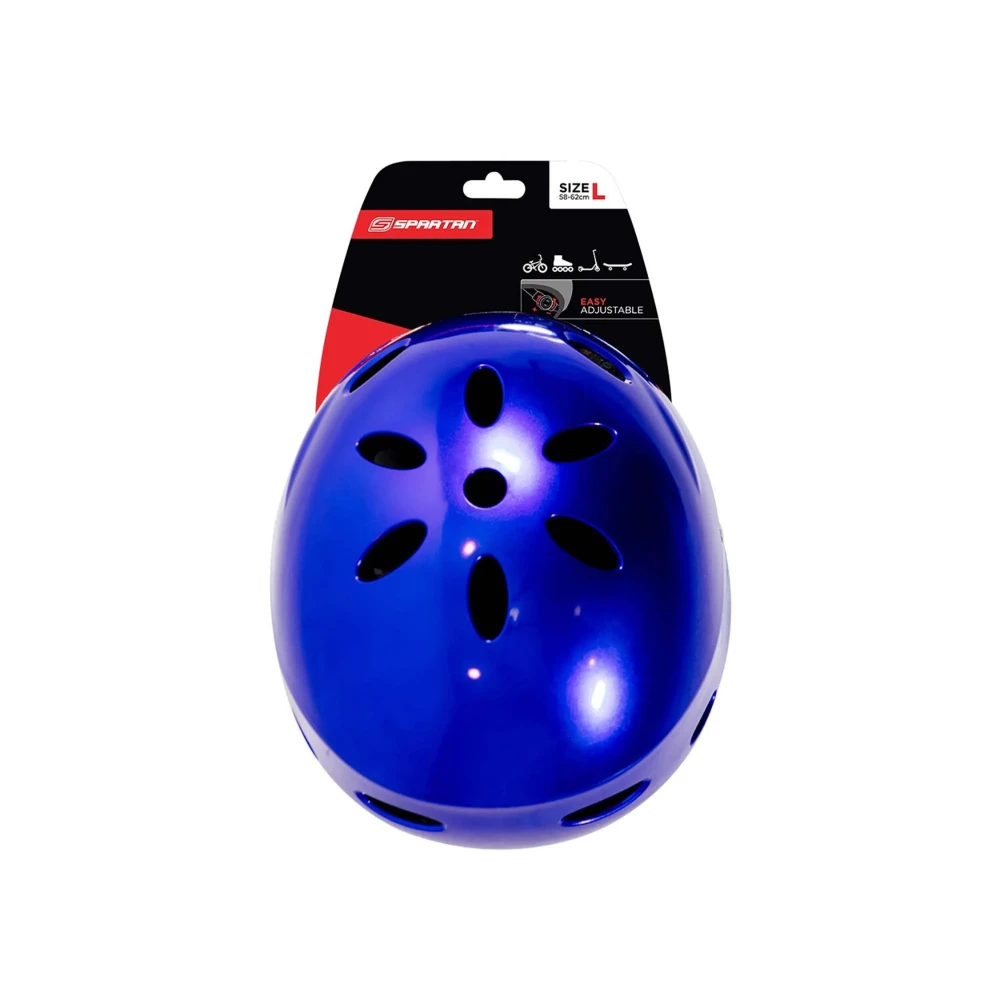 Casque Spartan Bleu Brillant SP-9014