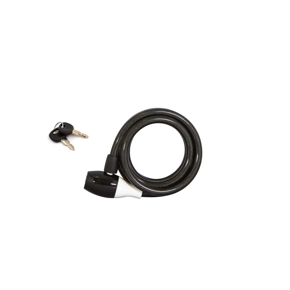 Spartan Cable Lock 180cm Noir