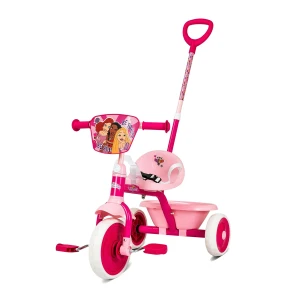 Tricycle Spartan Disney Princess avec barre de poussée