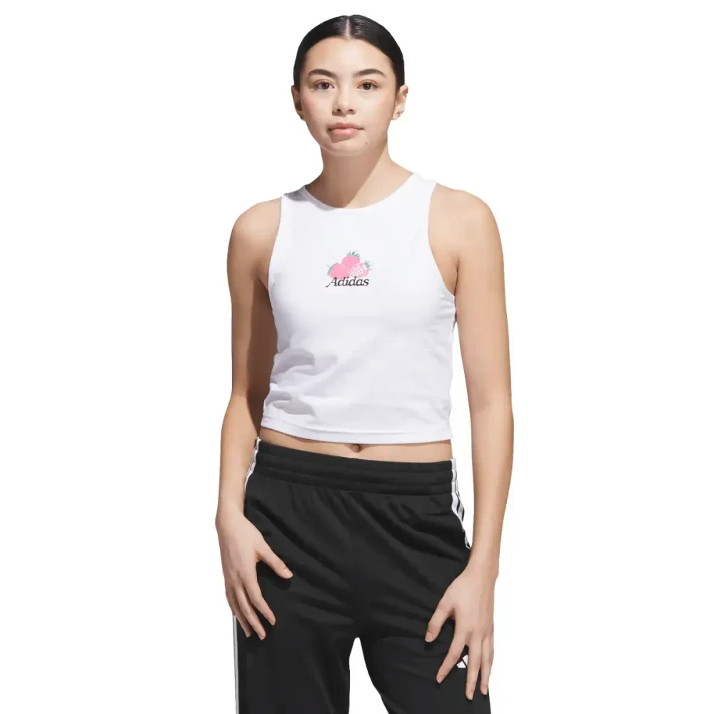 Débardeur décontracté pour femmes adidas Casual Farmers Market Graphic Mujer