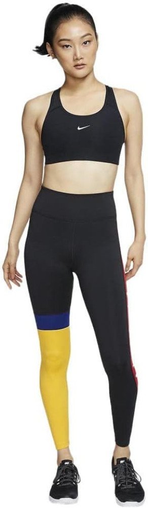 Nike W NK DF Swsh 1pp Brassière Sports Bra Femme