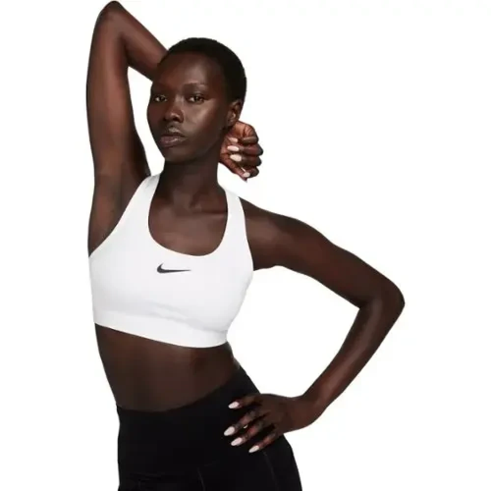 Brassière de sport rembourrée Nike Swoosh à maintien normal