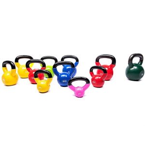 KEFL Kettlebell en vinyle 2KG - 28KG