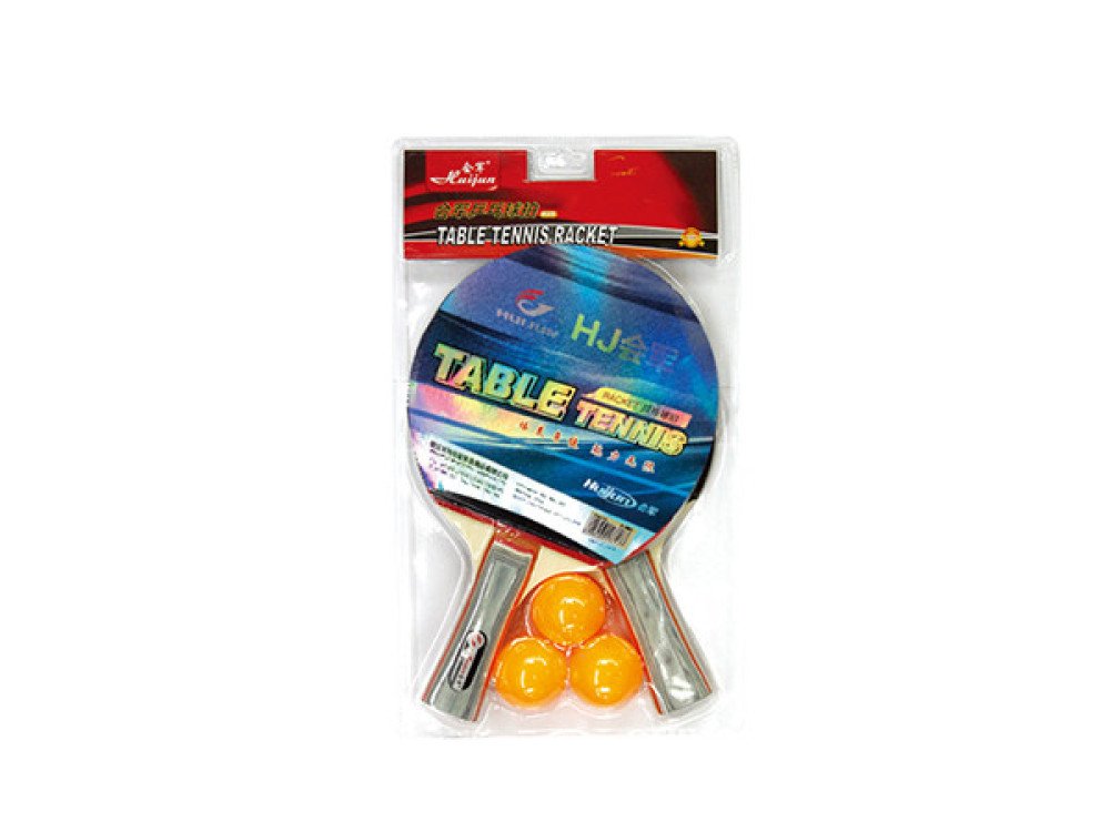 Raquette de tennis de table manche long